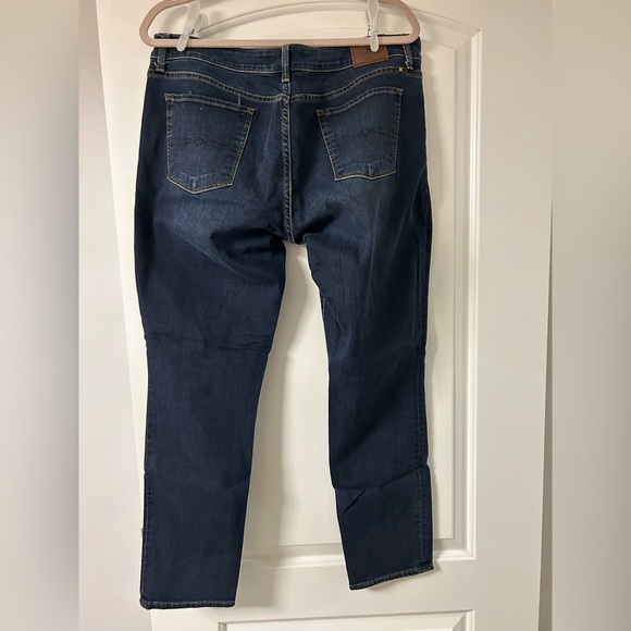 Lucky Brand Lolita Skinny jeans dark blue sz 14A - Picture 2 of 6
